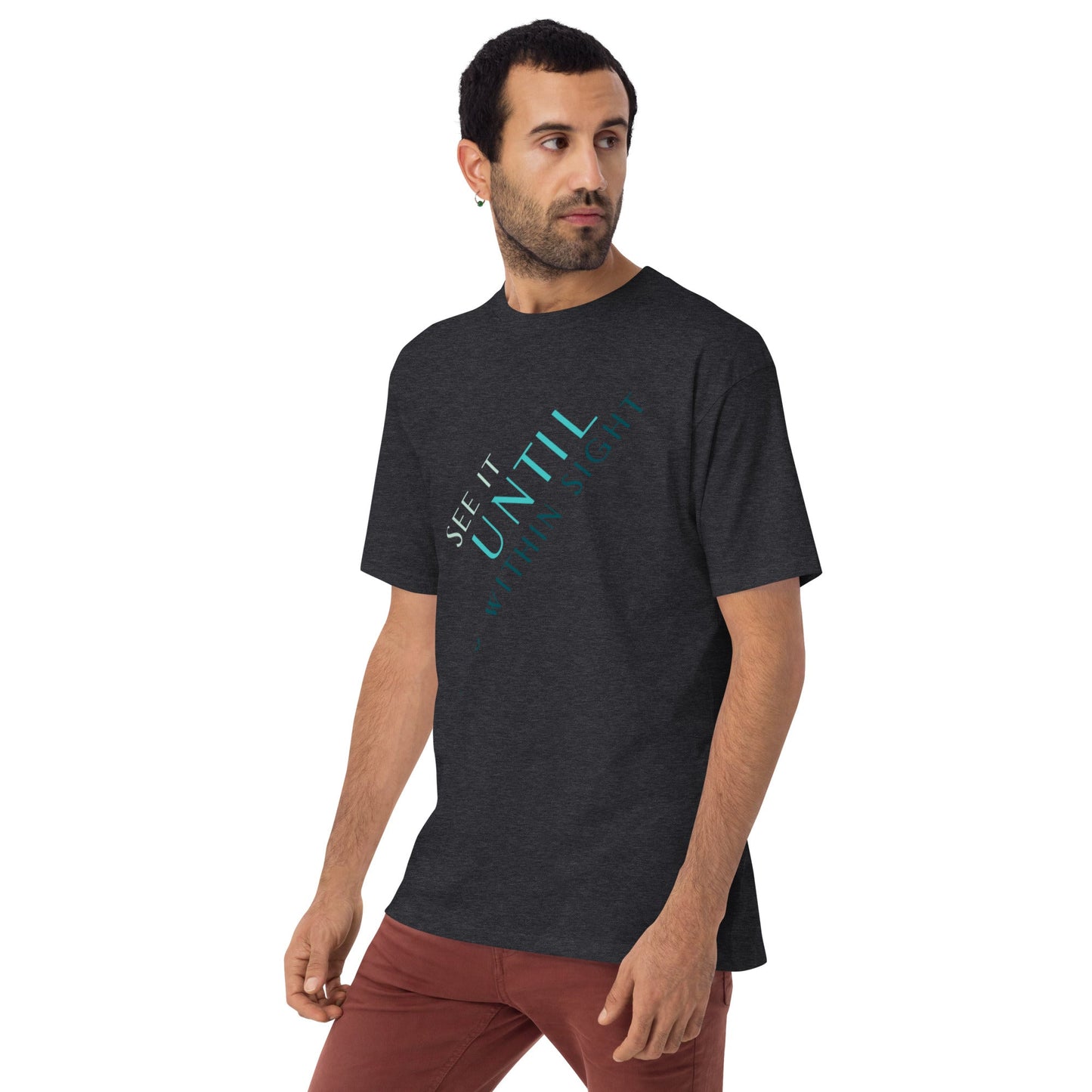 "See It Men’s Premium Heavyweight Tee" - Cart Retail