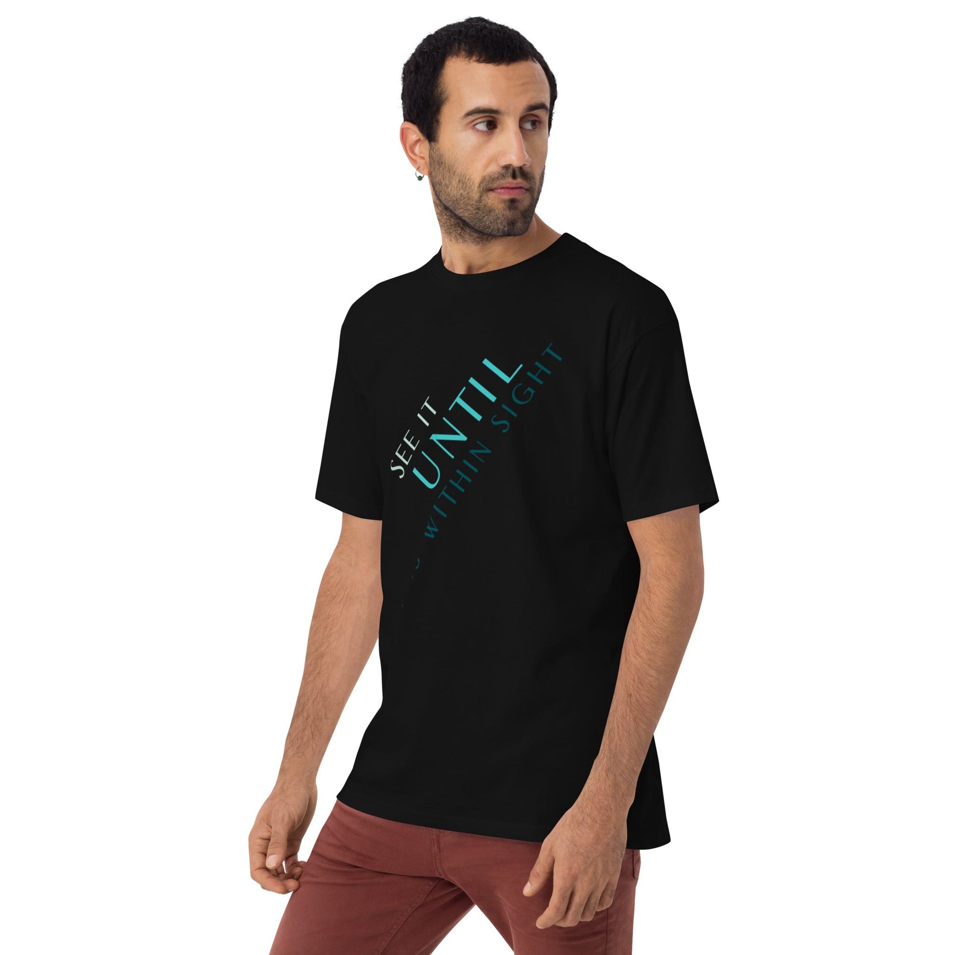 "See It Men’s Premium Heavyweight Tee" - Cart Retail