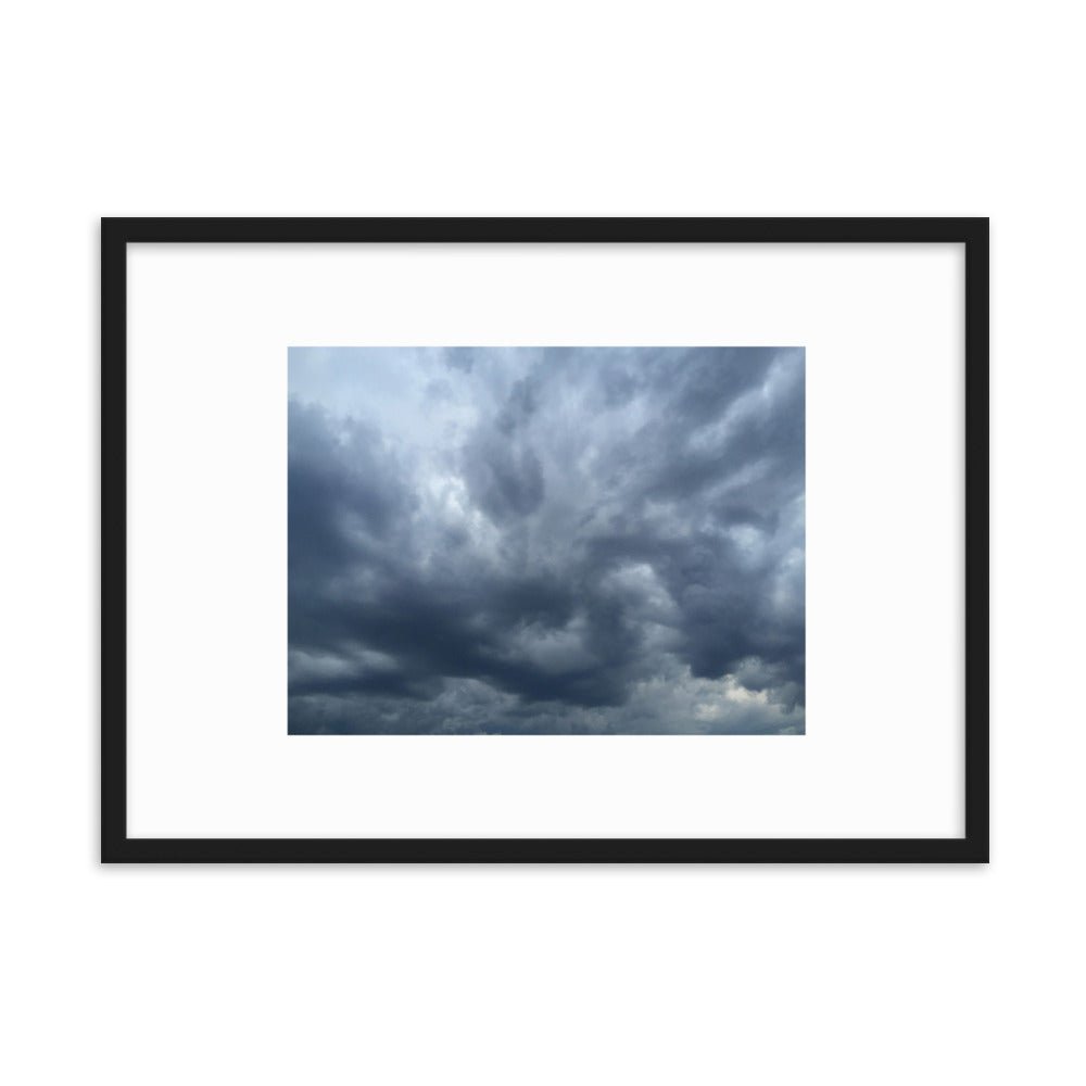 "The Calm Before" Framed Matte Paper Poster - Cart Retail