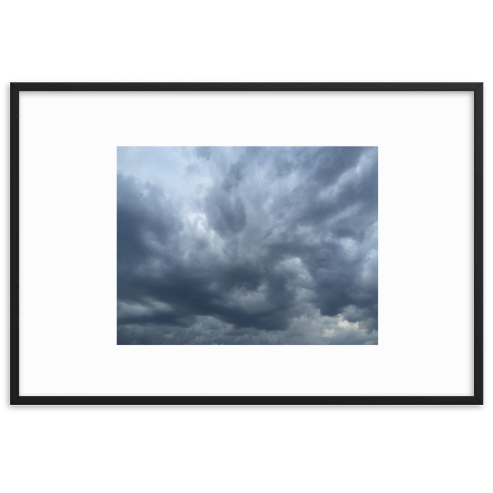 "The Calm Before" Framed Matte Paper Poster - Cart Retail