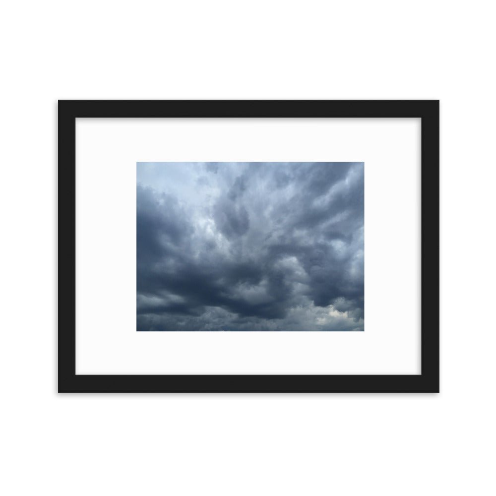 "The Calm Before" Framed Matte Paper Poster - Cart Retail