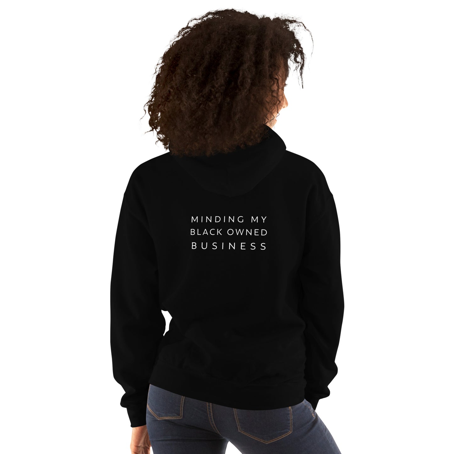 Minding my Black Owned Business Unisex Hoodie