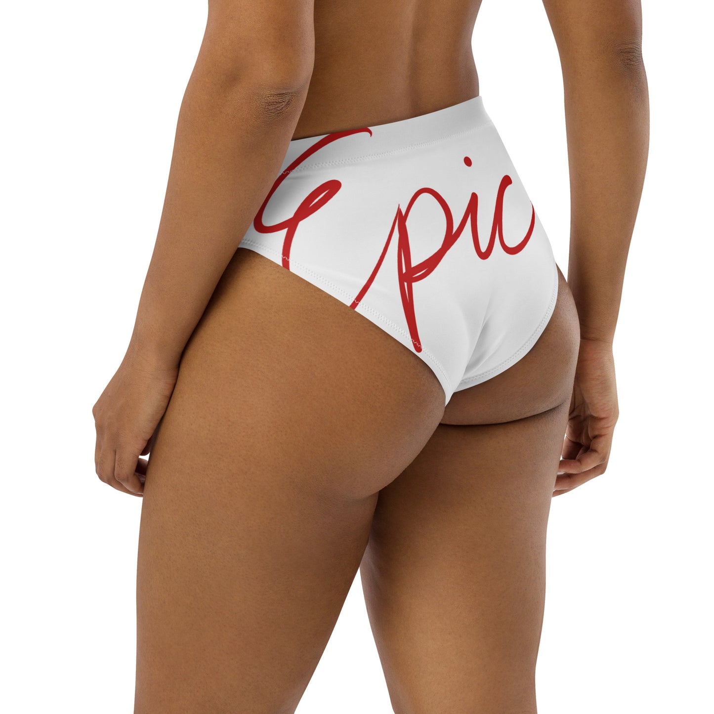 "Epic" Recycled High Waisted Bikini Bottom