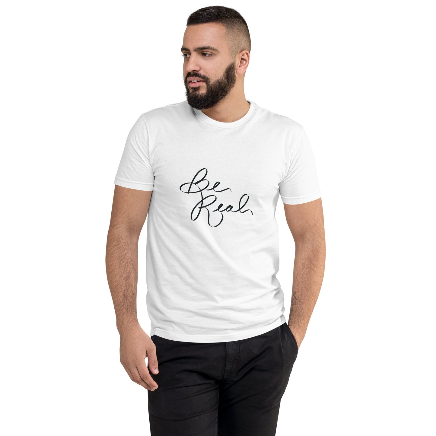 Be Real Short Sleeve Cotton T-Shirt