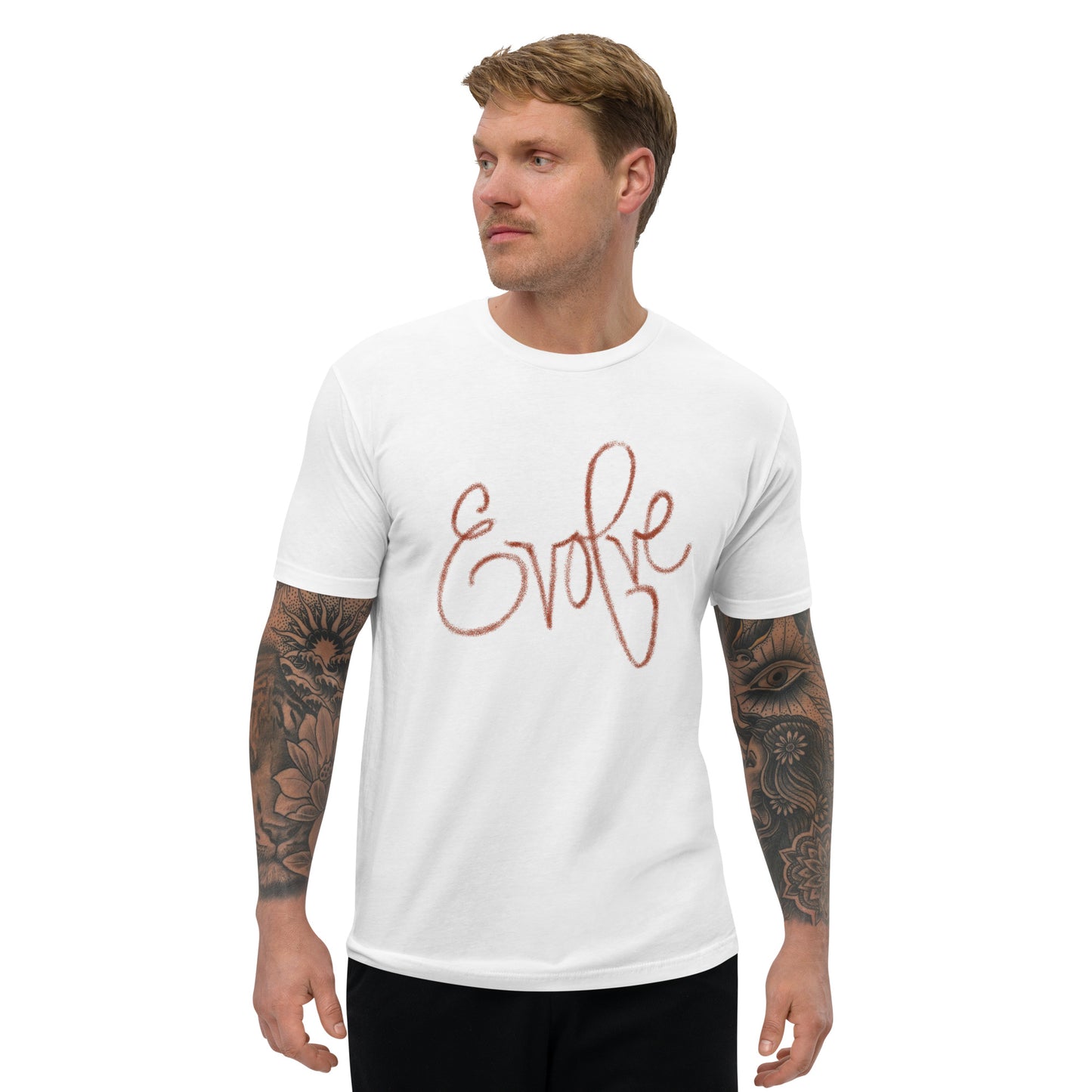 "Evolve" Short Sleeve Men's Fitted T-shirt