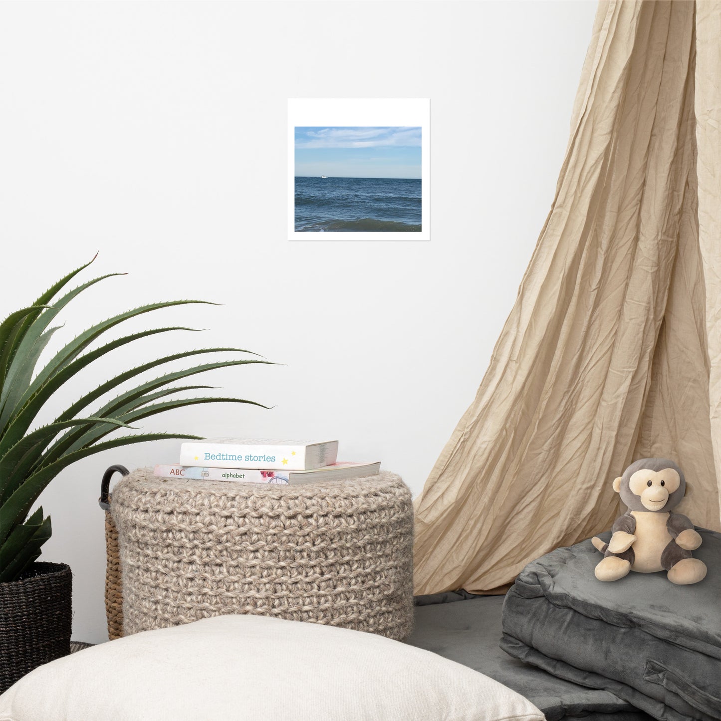 "Sea of Emotion" Photo Paper Poster Wall Art